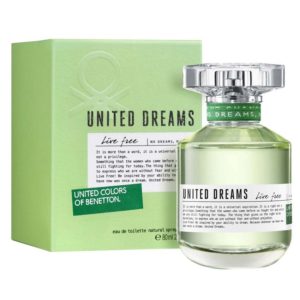 United Colors of Benetton United Dreams Live Free Eau De Toilette, 80ml