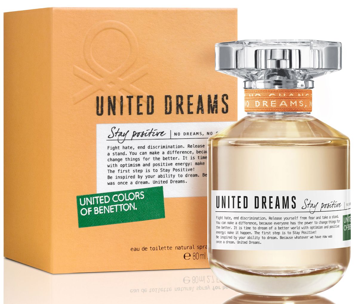 United Colors of Benetton United Dreams Stay Positive EDT 80ml for ...