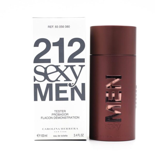 CAROLINA HERRERA  212 SEXY MEN EDT 100ml Box packed Tester