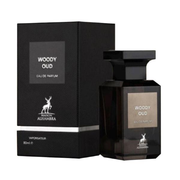 WOODY OUD EAU DE PARFUM, 80ml ALHAMBRA BY LATTAFA – Perfumekart