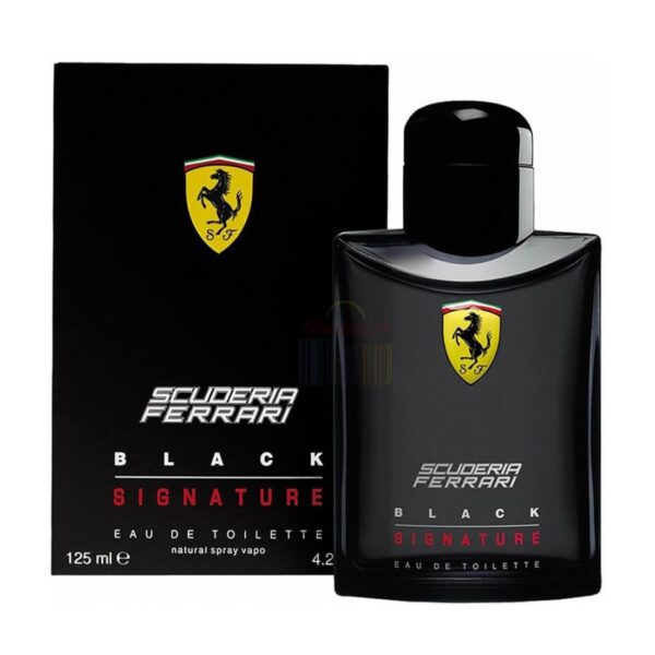 Ferrari Scuderia Black Signature Perfume For Men – 125ml