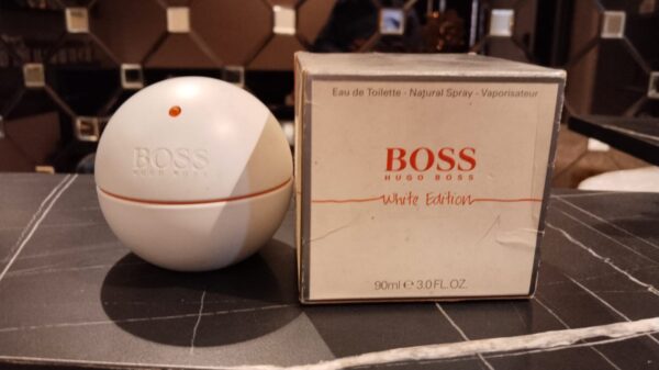 Hugo Boss Boss In Motion White Edition Eau De Toilette Spray for Men 90ml Open Box - Image 2