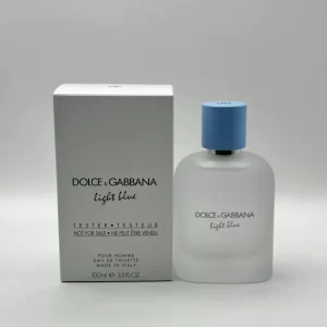Dolce & Gabbana Light Blue Pour Homme Eau De Toilette Tester  for Men 100ml
