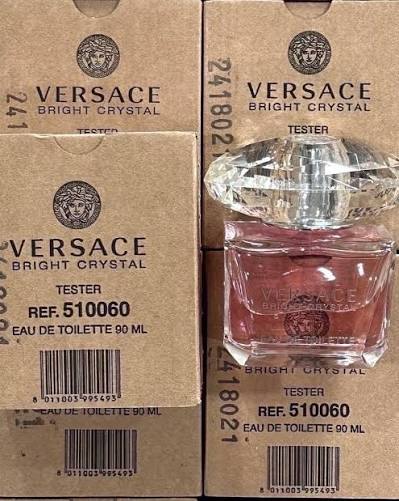 VERSACE Bright Crystal EDT for women – 90ml Tester with cap and box - Image 3