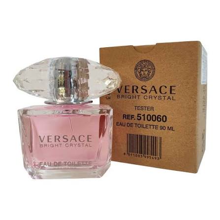 VERSACE Bright Crystal EDT for women – 90ml Tester with cap and box - Image 2